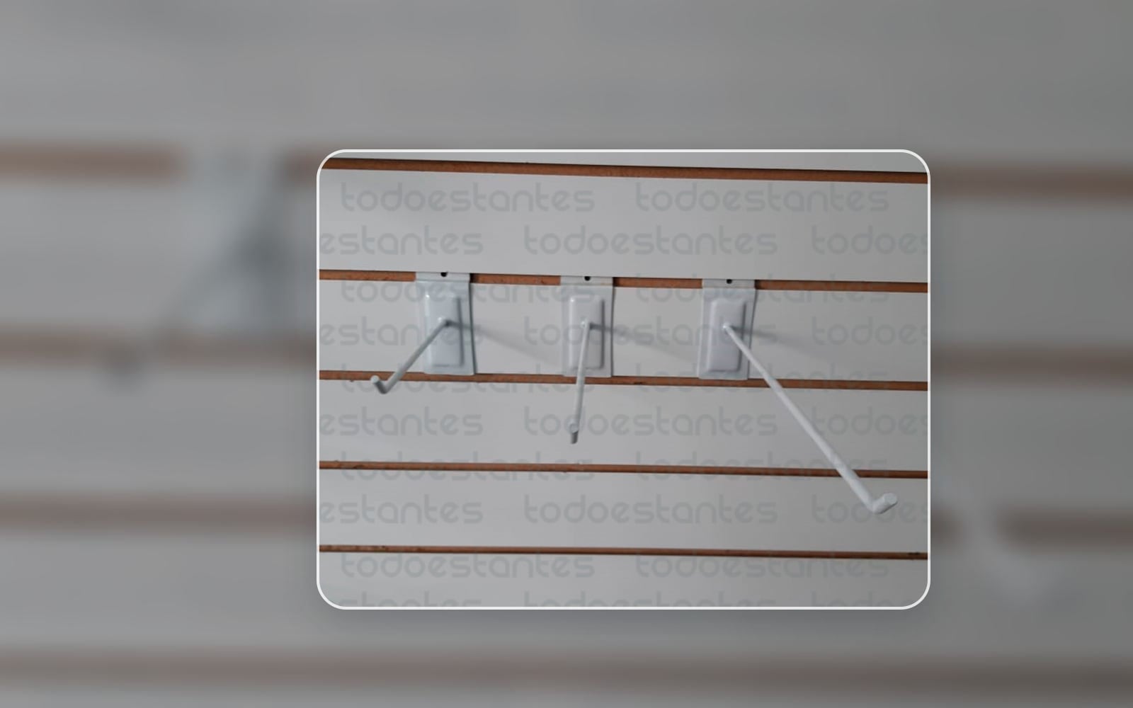 Accesorios para panel ranurado