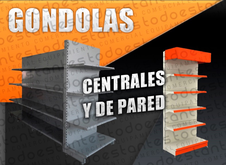 Gondola central 120 cm adicional